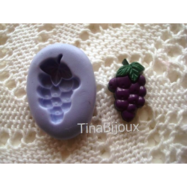 STAMPINO IN SILICONE " L'UVA" PER FIMO PASTA DI ZUCCHERO ALTRO STAMPINO IN SILICONE " L'UVA" PER FIMO PASTA DI ZUCCHERO ALTRO