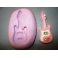 Stampino in silicone per fimo" CHITARRA ELETTRICA"( 2)