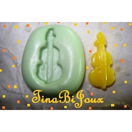 Stampino in silicone per fimo" IL VIOLINO"