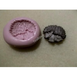 Stampino in silicone per fimo" IL RICCIO LINO"