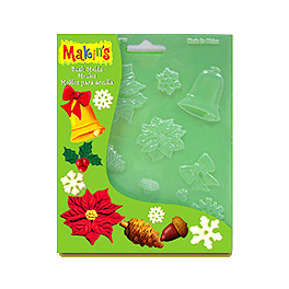 N.1 STAMPO PUSH MOLDS MAKINS- DECORI NATALE (2)