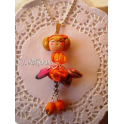 COLLANA in FIMO "BAMBOLINA COD.1" PEZZO UNICO 