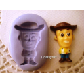 STAMPINO SILICONE "WOODY di Toy Story" per FIMO PASTA dI ZUCCHERO ALTRO