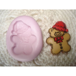 STAMPINO IN SILICONE "ORSETTO DI MARZAPANE" 2,5cm" per FIMO PASTA DI ZUCCHERO STAMPINO IN SILICONE "ORSETTO DI MARZAPANE" 2,5cm" per FIMO PASTA DI ZUCCHERO