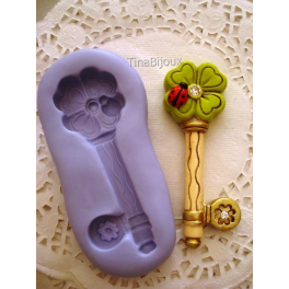 STAMPINO IN SILICONE" BIMBO NEONATO"4,6cm per FIMO GESSO PASTA DI ZUCCHERO