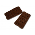 STAMPO SILICONE CHOCO BOTTONI - SILIKOMART PER CIOCCOLATO E GESSO