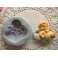 Stampino in silicone per fimo" CAVALLO A DONDOLO (1)"