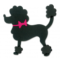 FUSTELLA ORIGINALS DIE - BARBONCINO/ POODLE 659509Dimensioni elementi: 9,84 x 9,84 cm - 2,86 x 1,59 cm