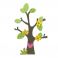 FUSTELLA BIGZ DIE - TREE WITH FLOWER, HEART & LEAVES 660404