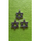 N.1 Charms Ciondolo"CROCE o STELLA di DAVIDE" da 3cm ARGENTO TIBETANO ANTICARO