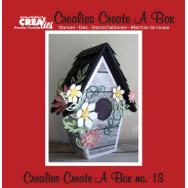 FUSTELLA CREALIESCREALIES CREATE A BOX 13 BIRDHOUSE