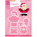 FUSTELLA MARIANNE design COLLECTABLES ELINE'S SANTA-BABBO NATALE COL1391