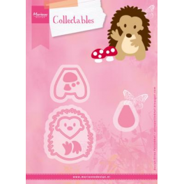 FUSTELLA CUT DIE MARIANNE DESIGN ELINE`S HEDGEHOG