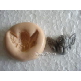 STAMPINO IN SILICONE PER FIMO" ANGELO/ANGIOLETTO"