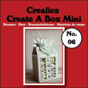 FUSTELLA CREALIES CREATE A BOX MINI NO. 06 MILK CARTON