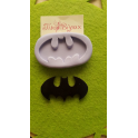 STAMPINO SILICONE"BATMAN LOGO"per fimo gesso bomboniere segnaposto