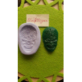 STAMPINO SILICONE"HULK VISO"per fimo gesso bomboniere segnaposto