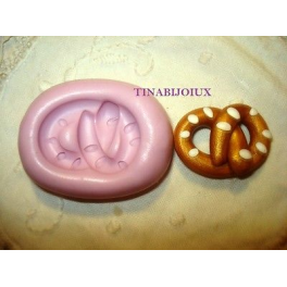 Stampino in silicone per fimo" PAN DI STELLE ( 1)"2,4cm