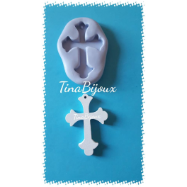 STAMPO in SILICONE "CROCE MAXI da 5cm per GESSO FIMO BOMBONIERA SEGNAPOSTO STAMPO in SILICONE "CROCE MAXI da 5cm per GESSO FIMO BOMBONIERA SEGNAPOSTO