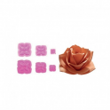 Stampi per moosgummi, petali di rosa