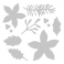BIGZ PLUS DIE - CHRISTMAS FOLIAGE STELLA DI NATALE E FOGLIAME 663371