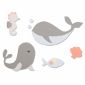 FUSTELLA BIGZ DIE - AMICI DELL'OCEANO-OCEAN FRIENDS 664596