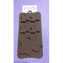 STAMPO MULTIPLO in SILICONE" LA VOLPE" PER CIOCCOLATO E GESSO-BOMBONIERE SEGNAPOSTO STAMPO MULTIPLO in SILICONE" LA VOLPE" PER CIOCCOLATO E GESSO-BOMBONIERE SEGNAPOSTO