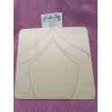 SAGOMA/DIMA MDF TAGLIERE da h29cm