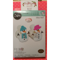 FUSTELLA BIGZ LARGE" SCATOLA PUPAZZO DI NEVE" - 664511-