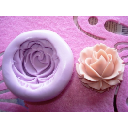 Stampino in silicone per fimo"ROSA MAXI" 3,6cm