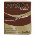 N.1 PANETTO PREMO SCULPEY N.5053 "TERRA BRUCIATA/BURNT UMBER GR.57