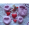 Set 4 stampini silicone"ANGELO CUPIDO e CUORI "per FIMO