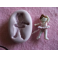 Stampino in silicone per fimo" BALLERINA (3)" 3cm