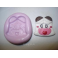 Stampino in silicone per Fimo "HELLO SPANK FACCINA" 2,3cm