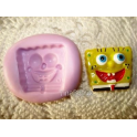 Stampino in silicone per Fimo " SPONGEBOB (2)" 2,5cm 