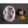 Stampino in silicone per Fimo "" BIANCANEVE" 2,9cm