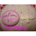 Stampino in silicone per fimo" LA COLOMBA MAXI N.1"