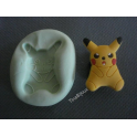 Stampino in silicone per Fimo " "PIKACHU (1)" 2,7cm