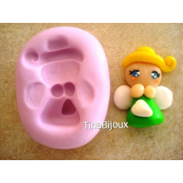 Stampino in silicone per Fimo"FATINA TRILLI (1)" da 3cm