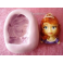 Stampino in silicone per Fimo "PRINCIPESSA SOFIA" da 3cm