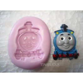 Stampino in silicone per Fimo TRENINO THOMAS"3,1cm 