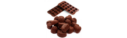 STAMPI IN SILICONE PER CIOCCOLATO